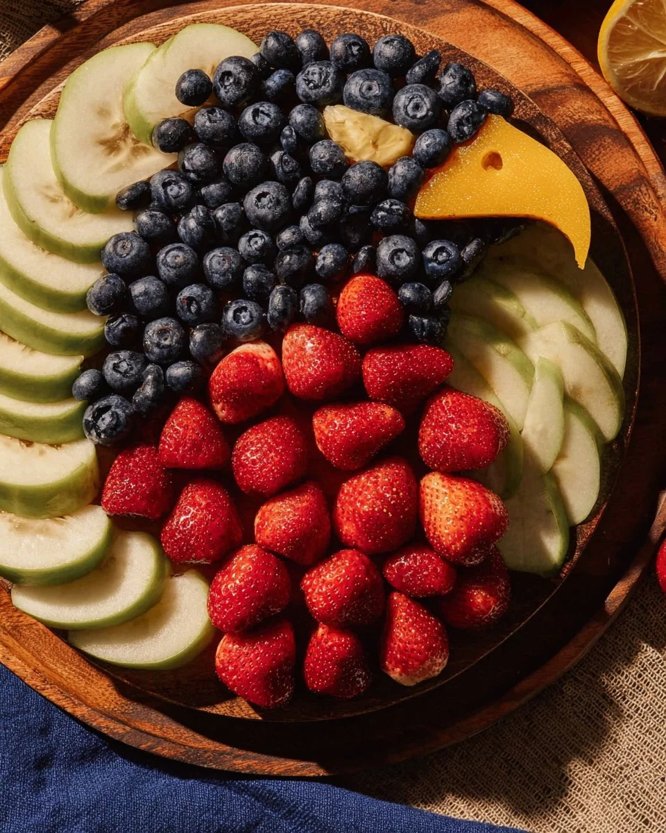 Freedom Eagle Patriotic Fruit Platter