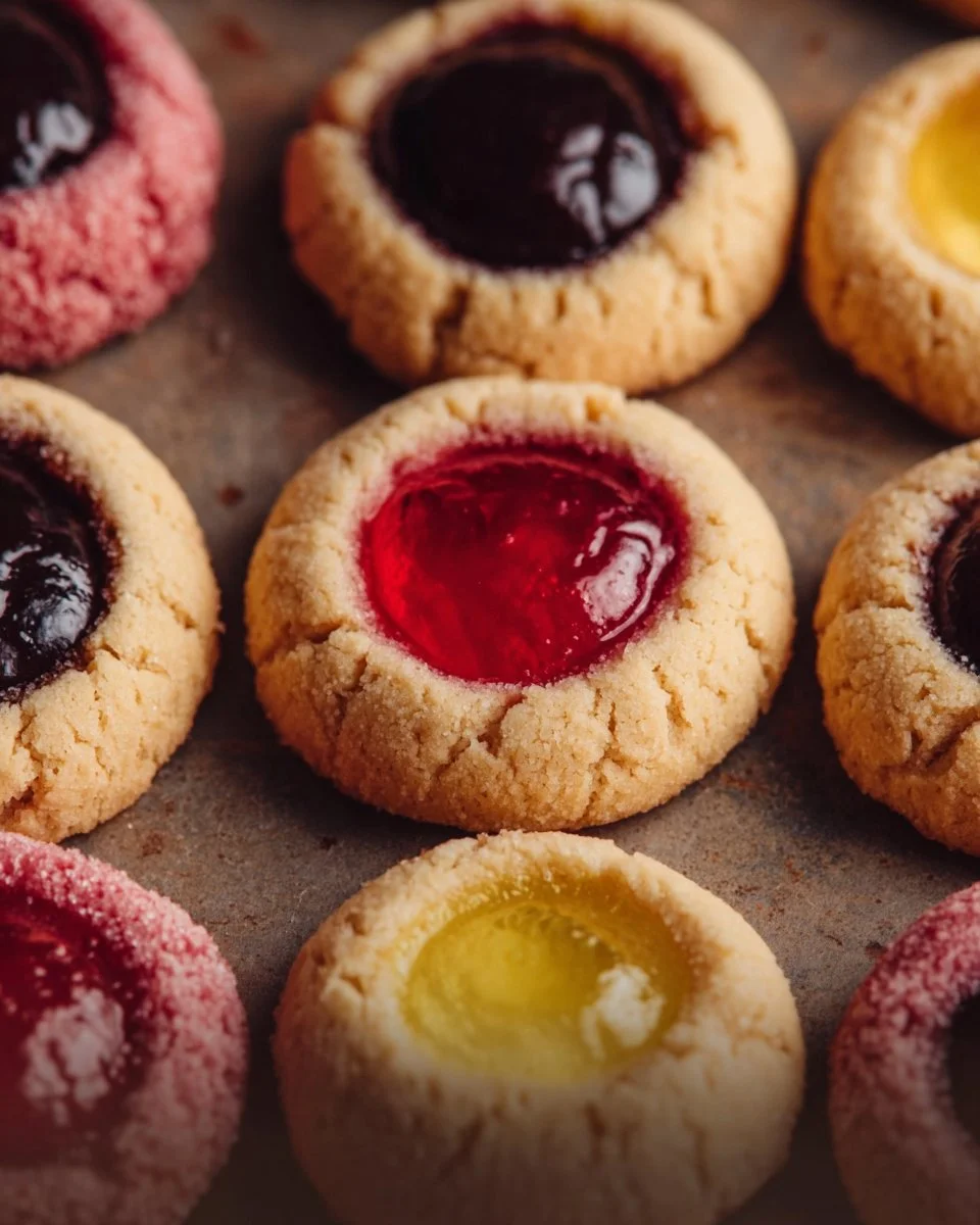 Fruity Thumbprint Cookies