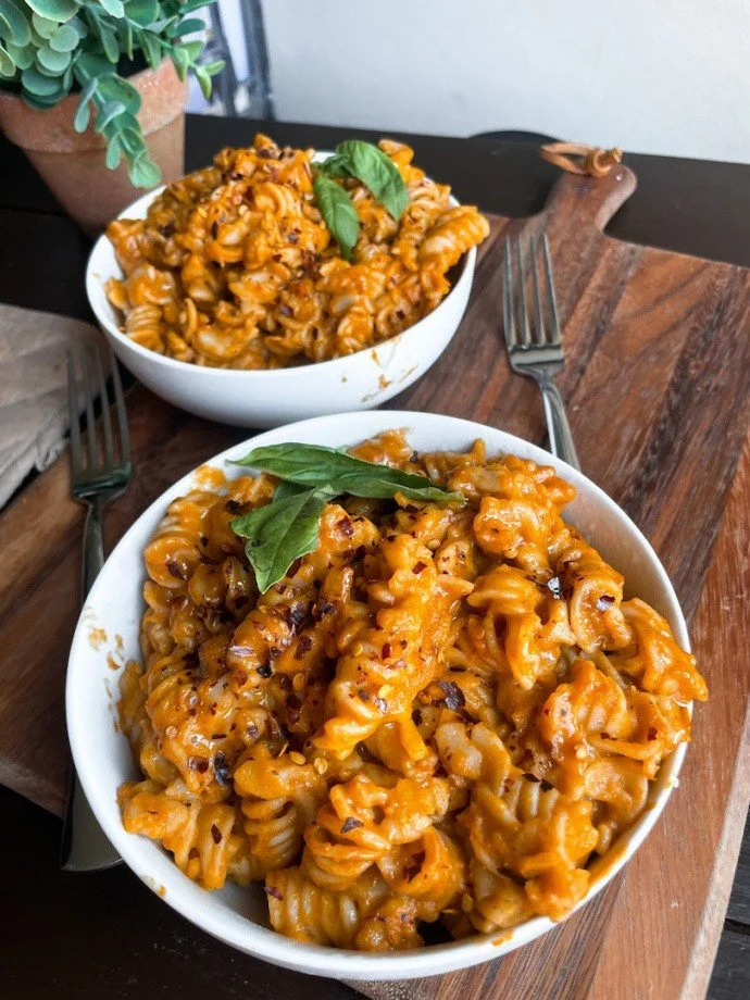 Gluten Free and Vegan Vodka Pasta