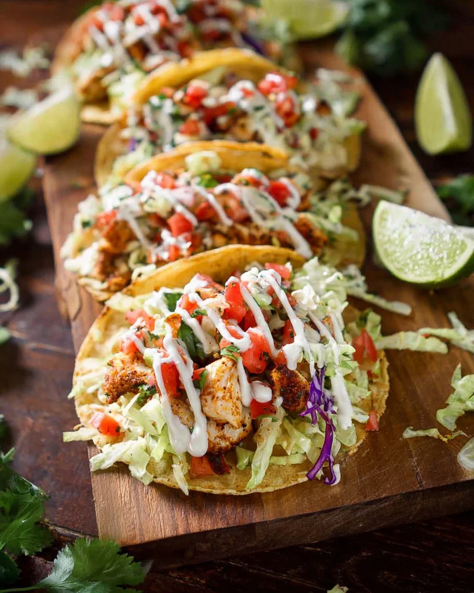 Grilled Fish Tacos