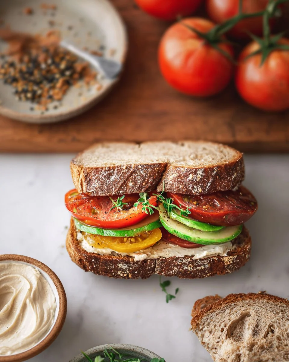 Heirloom Tomato Sandwich