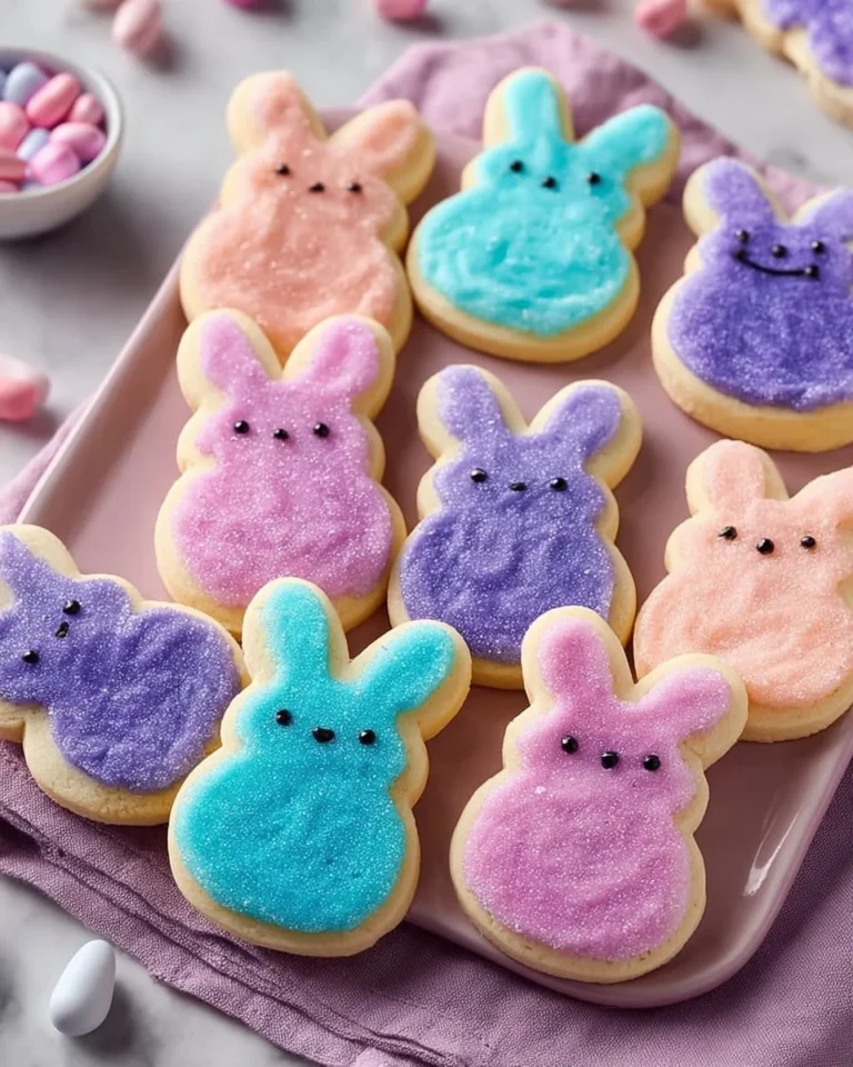 Irresistible buttercream bunny cookies decorated for Easter
