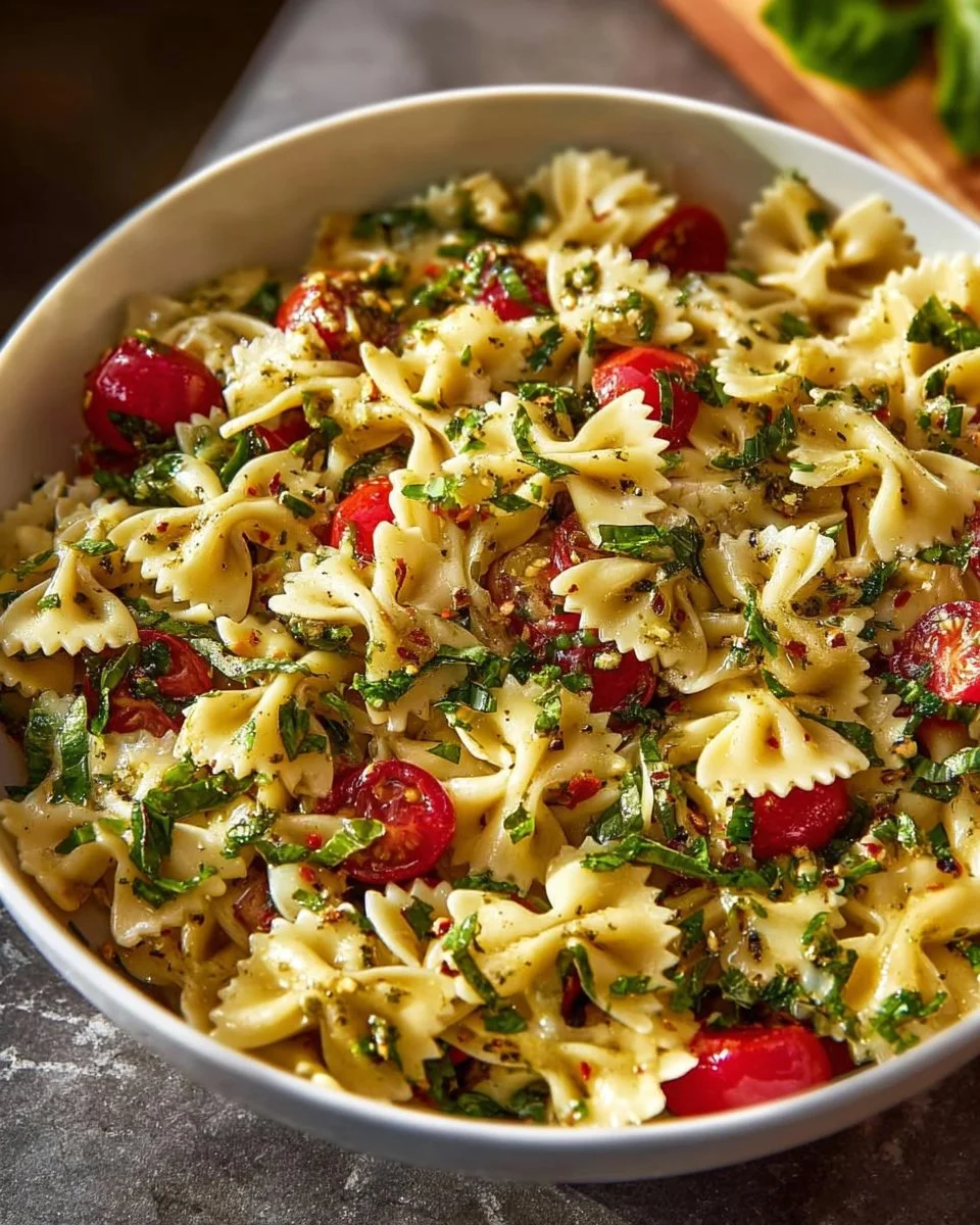Italian Bow Tie Pasta Salad