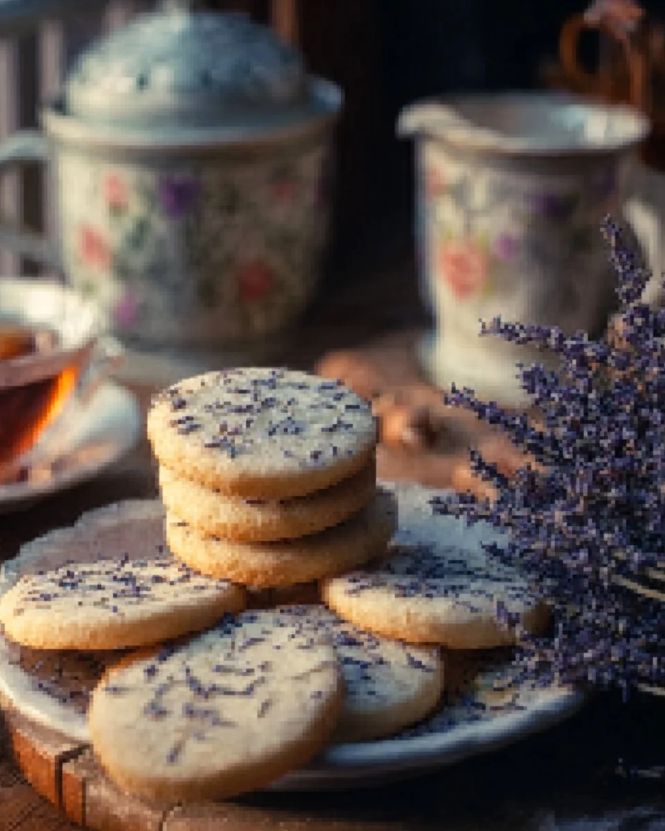 Lavender Earl Grey Sugar Cookies