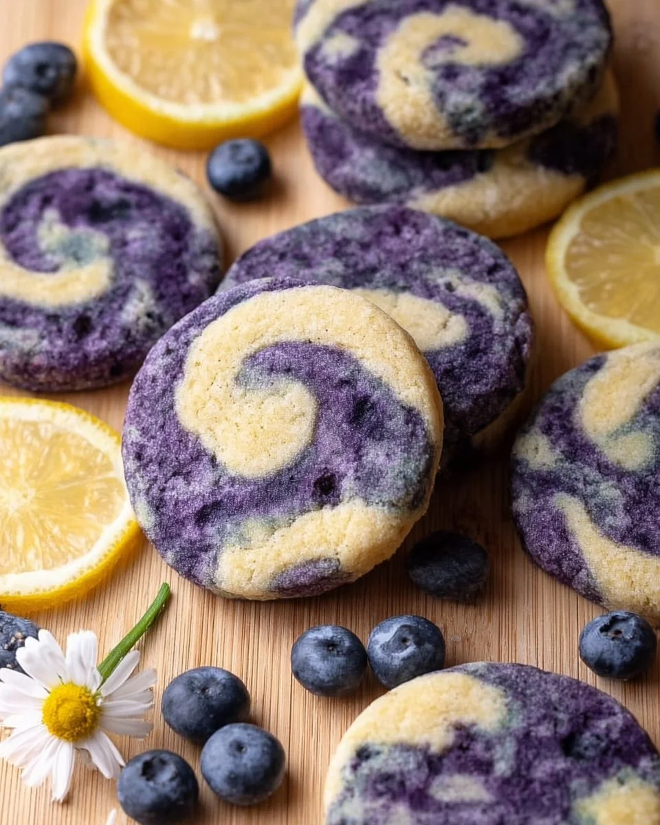 Lemon Blueberry Cheesecake Cookies