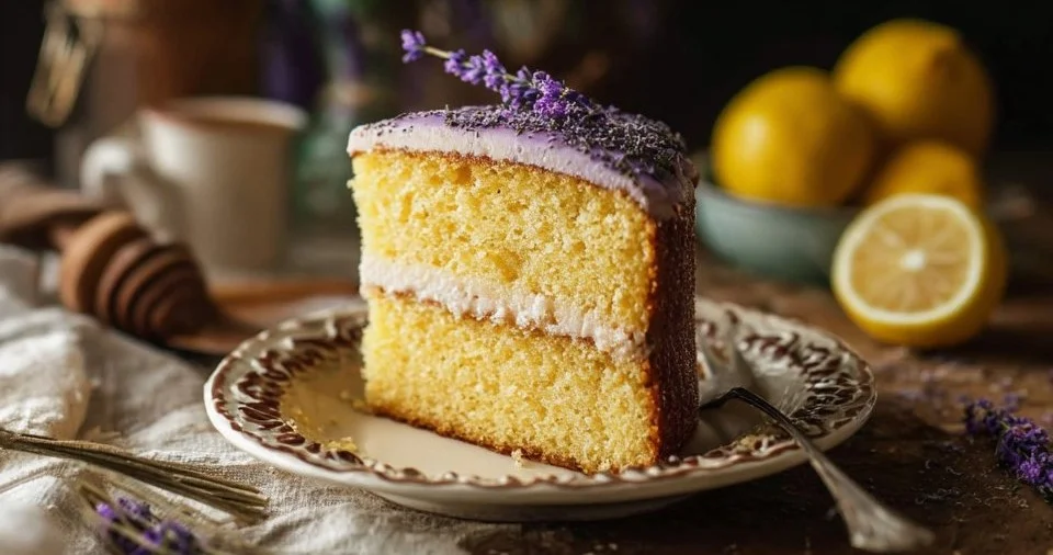 Lemon Lavender Cake