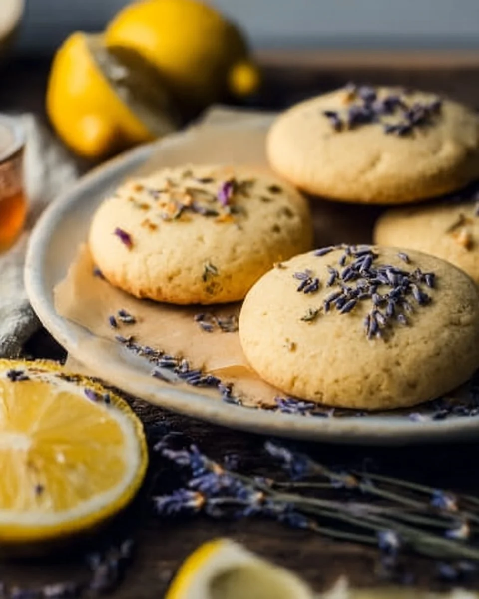 Lemon Lavender Cookies Recipe