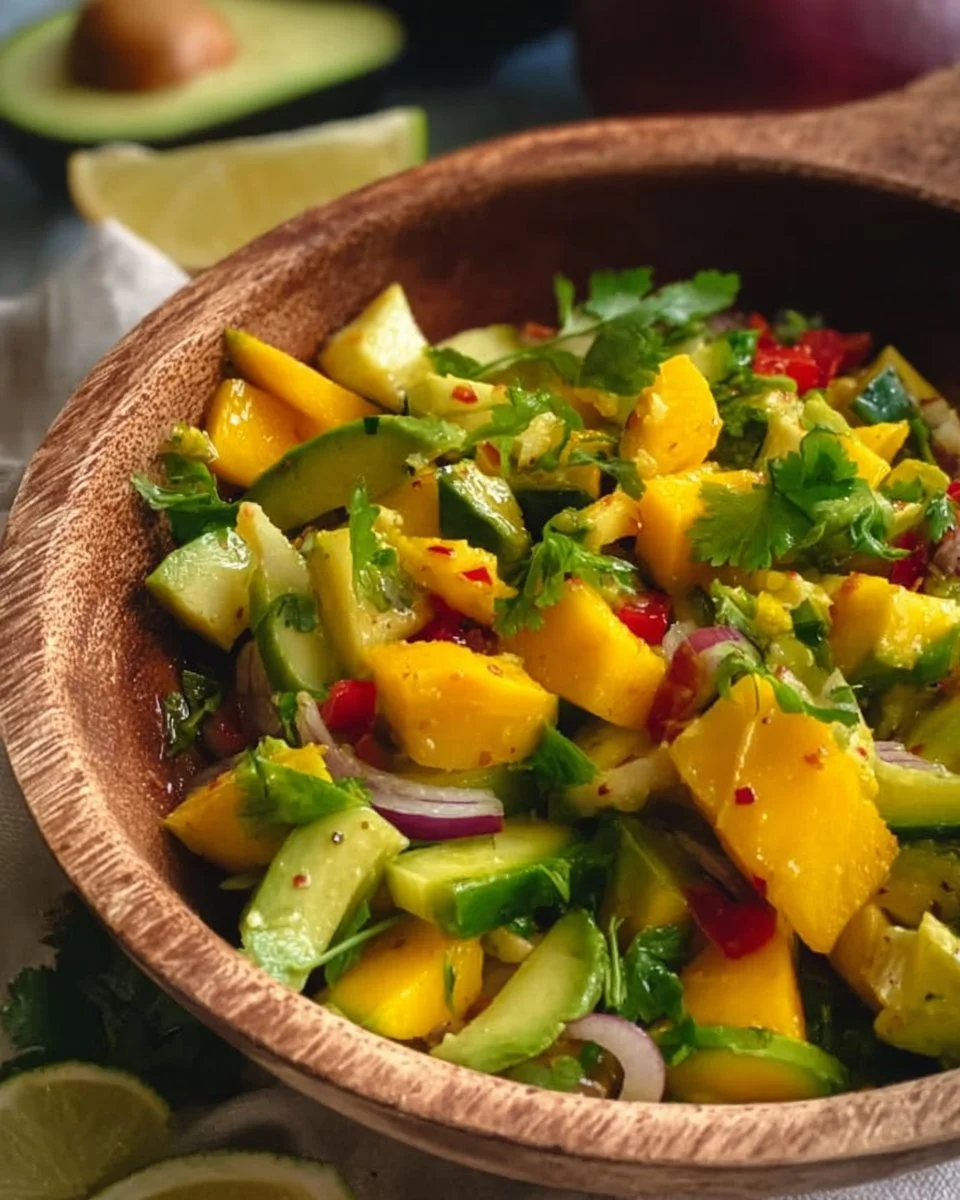 Mango Avocado Salad