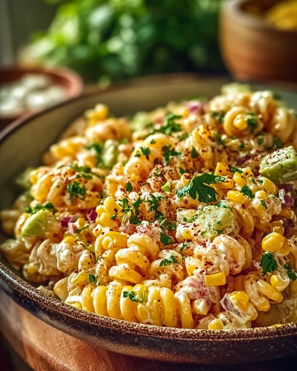 Mexican Street Corn Pasta Salad
