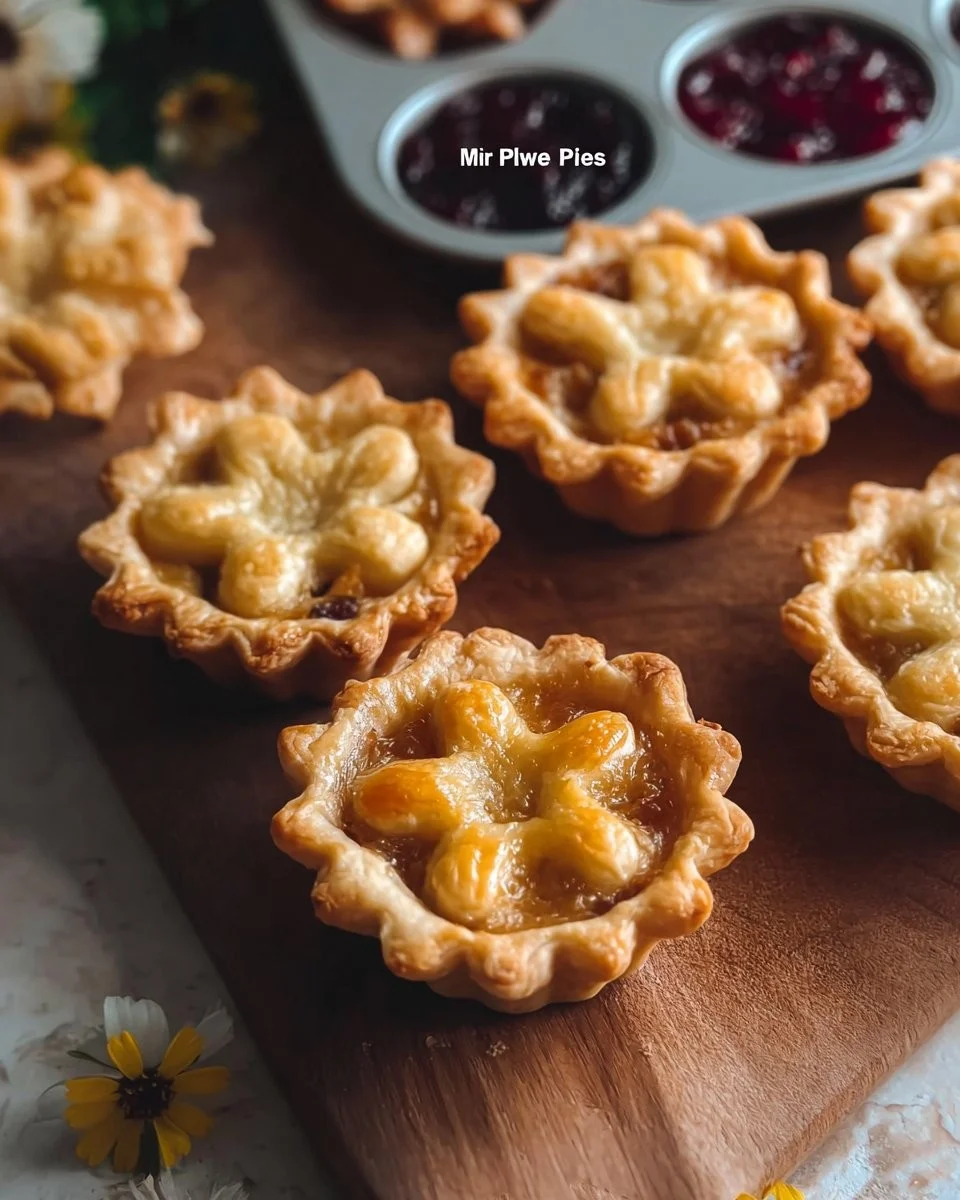 Mini Flower Pies