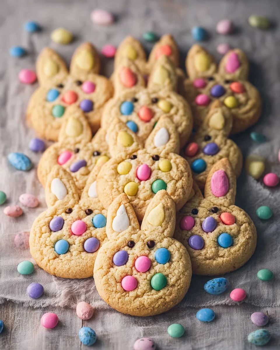 M&M Bunny Cookies: Soft, Chewy, and Perfect for Easter