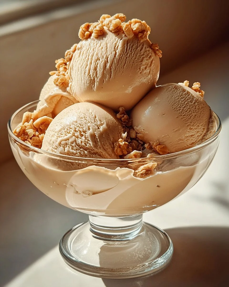 Peanut Butter Greek Frozen Yogurt