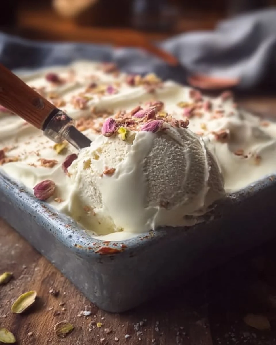 Personalized Homemade Ice Cream Treat