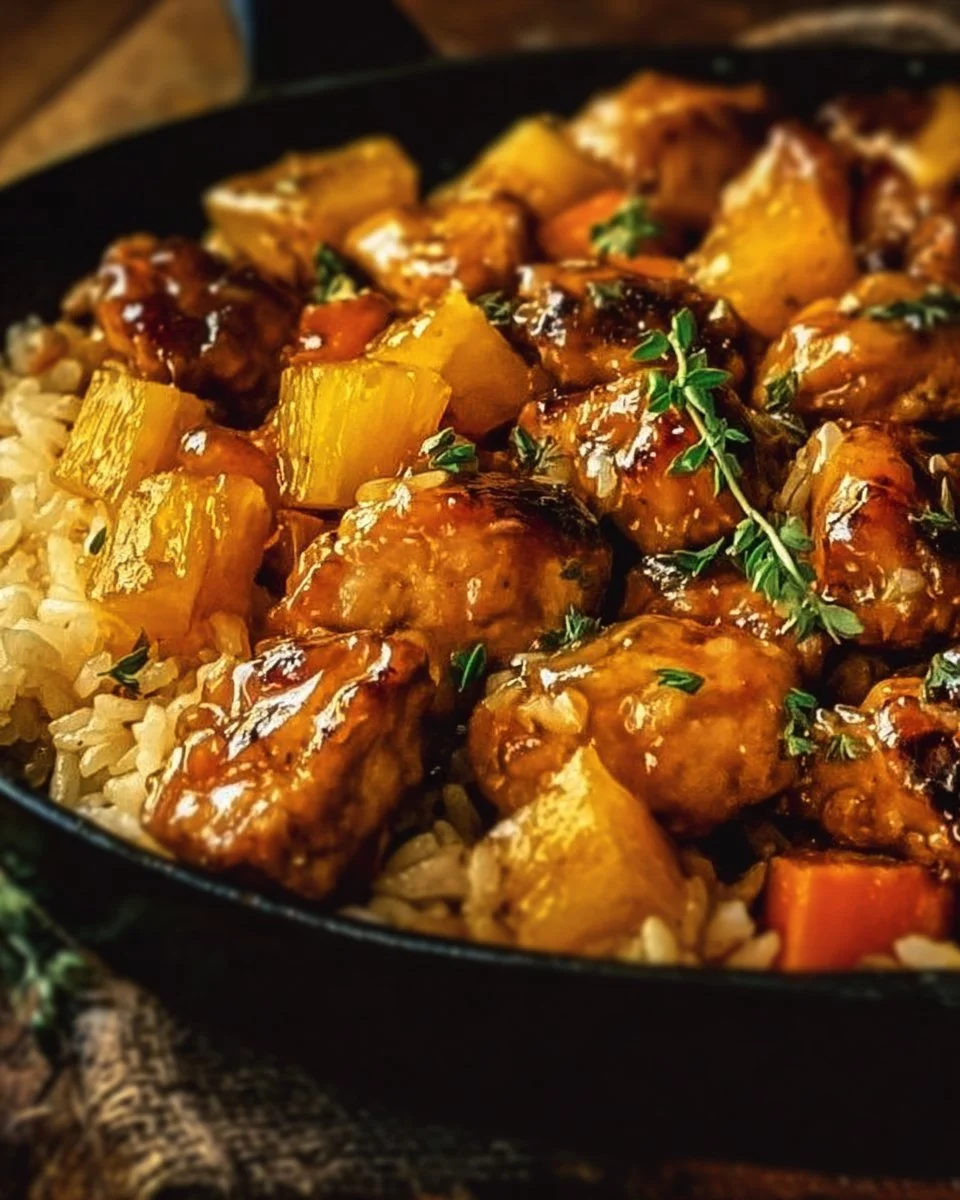 Pineapple Chicken and Rice: Sweet, Savory, Effortlessly Easy