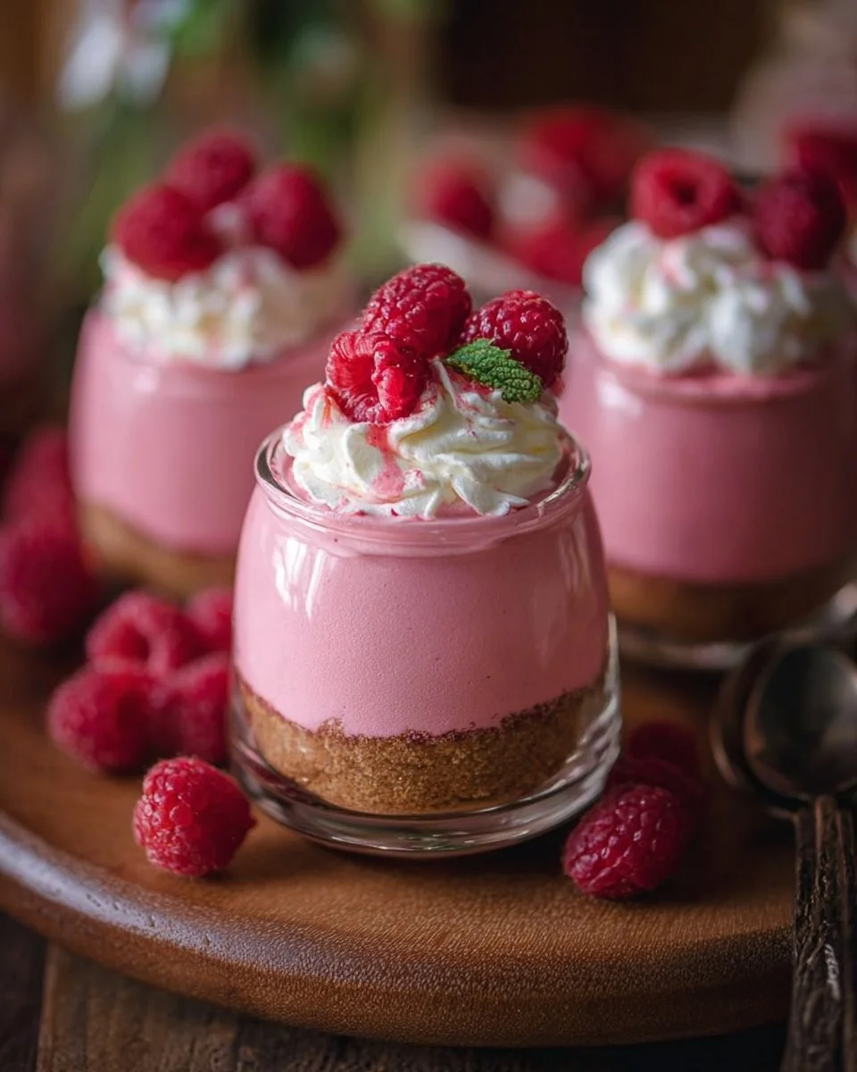 Raspberry Cheesecake Mousse