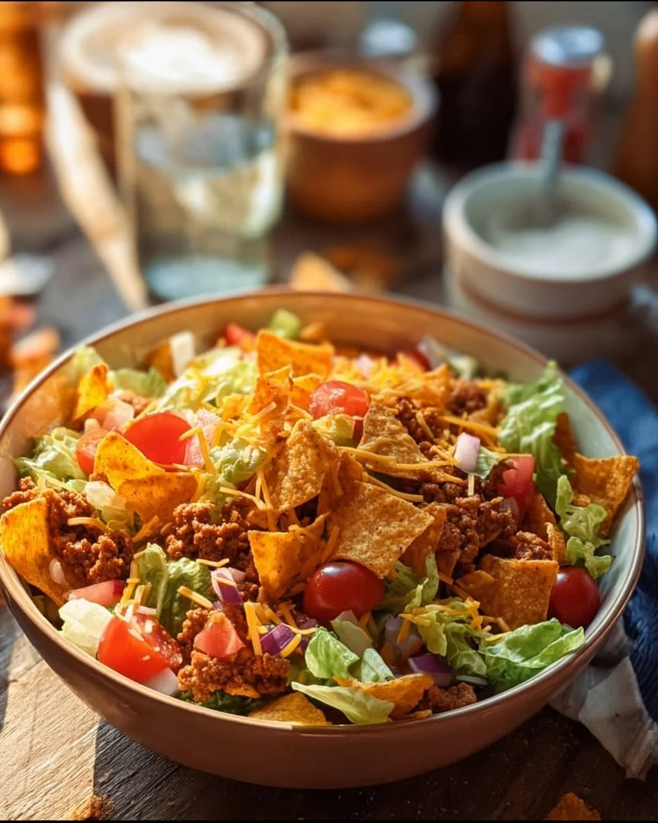 Simple Doritos Taco Salad