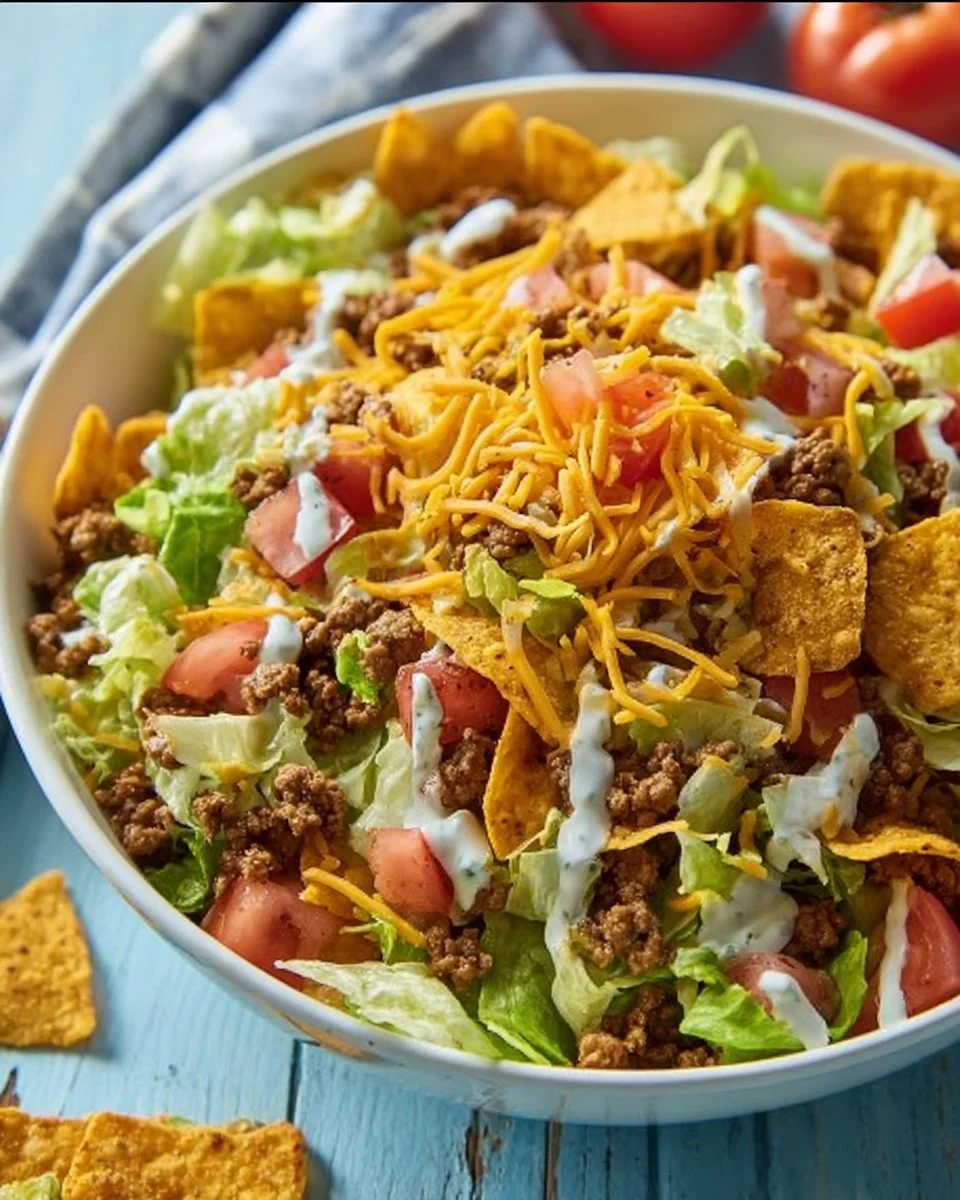 Simple Doritos Taco Salad