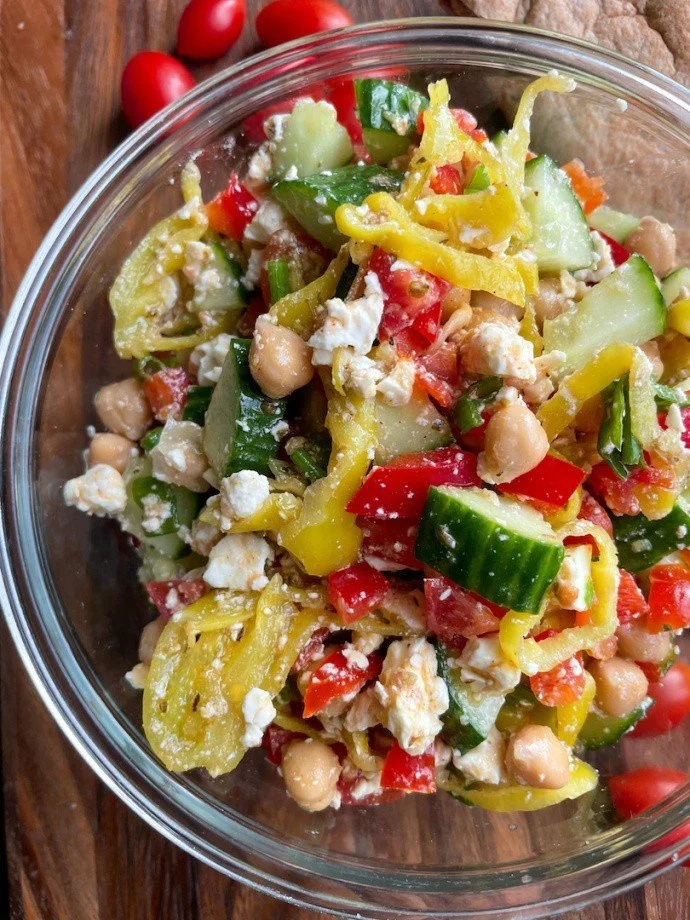 Spicy Chickpea Salad