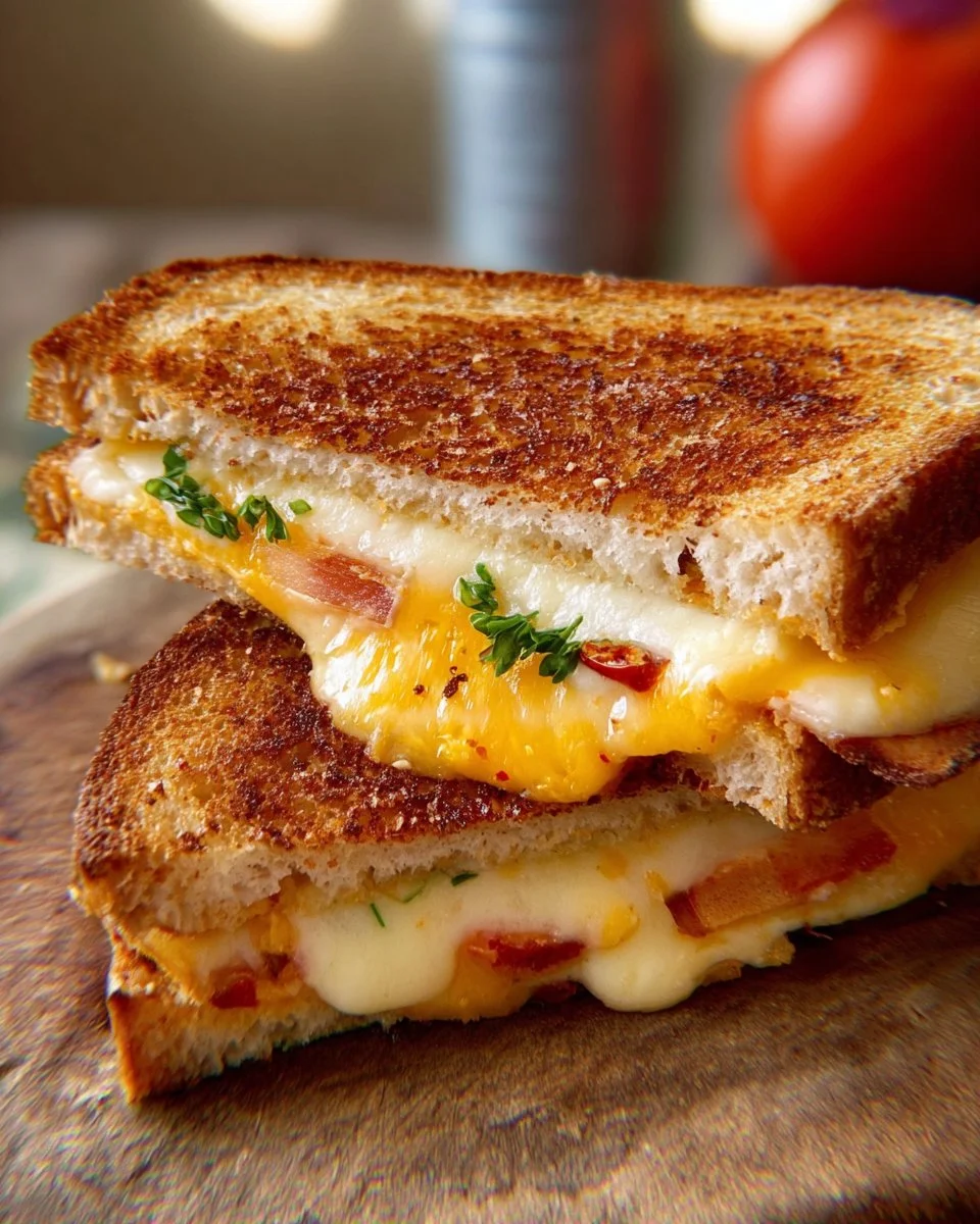 Spicy Grilled Cheese Sandwich