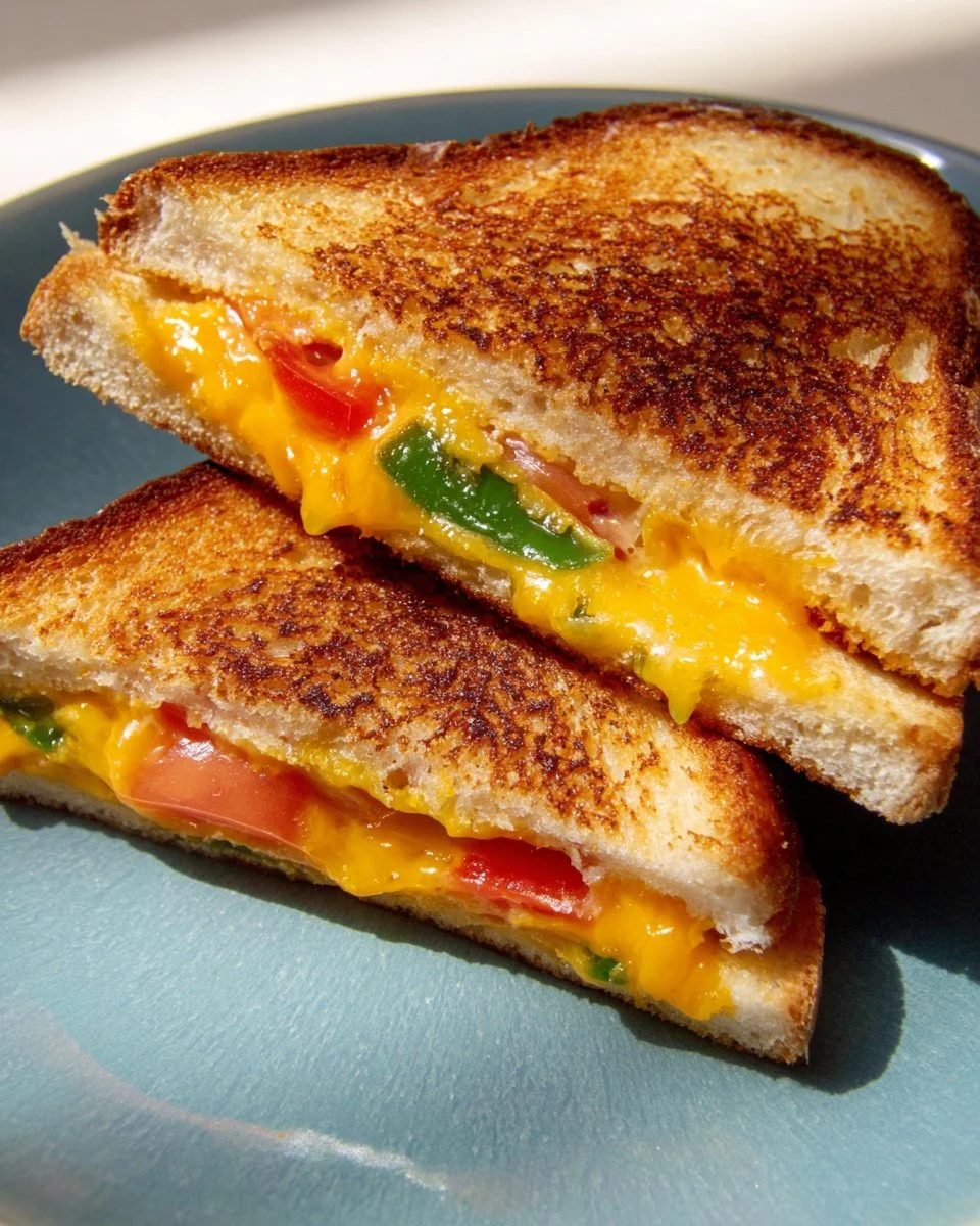 Spicy Grilled Cheese Sandwich