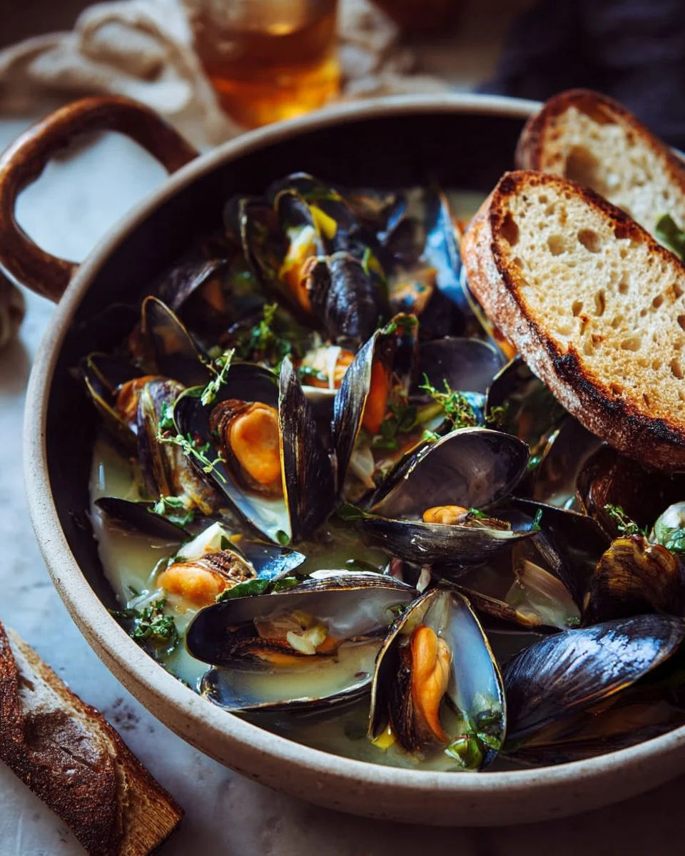 Steamed Mussels and Clams Recipe