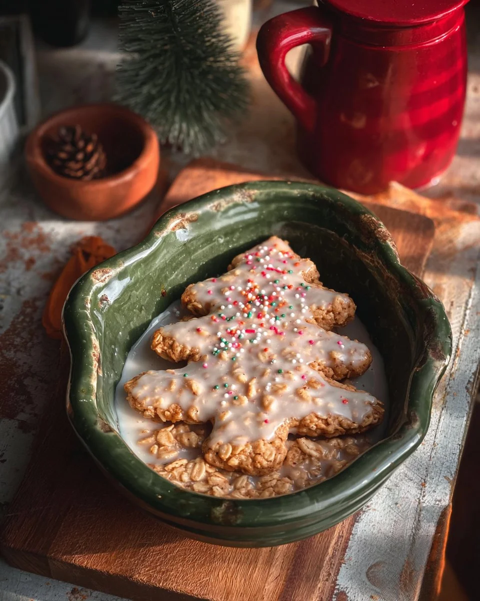 Sugar Cookie Baked Oats