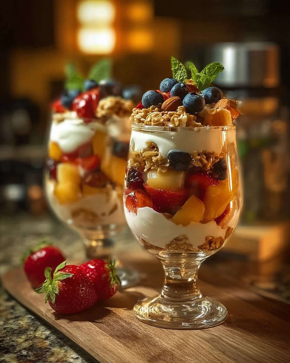 Sunrise Fruit & Yogurt Parfait