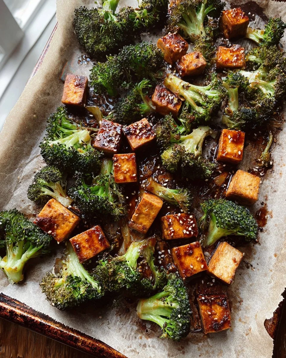 Tofu Teriyaki Sheet Pan Meal