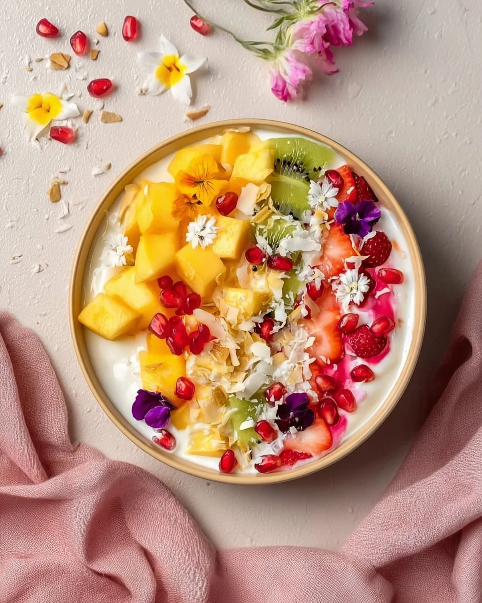 Tropical Fruit & Yogurt Bowl