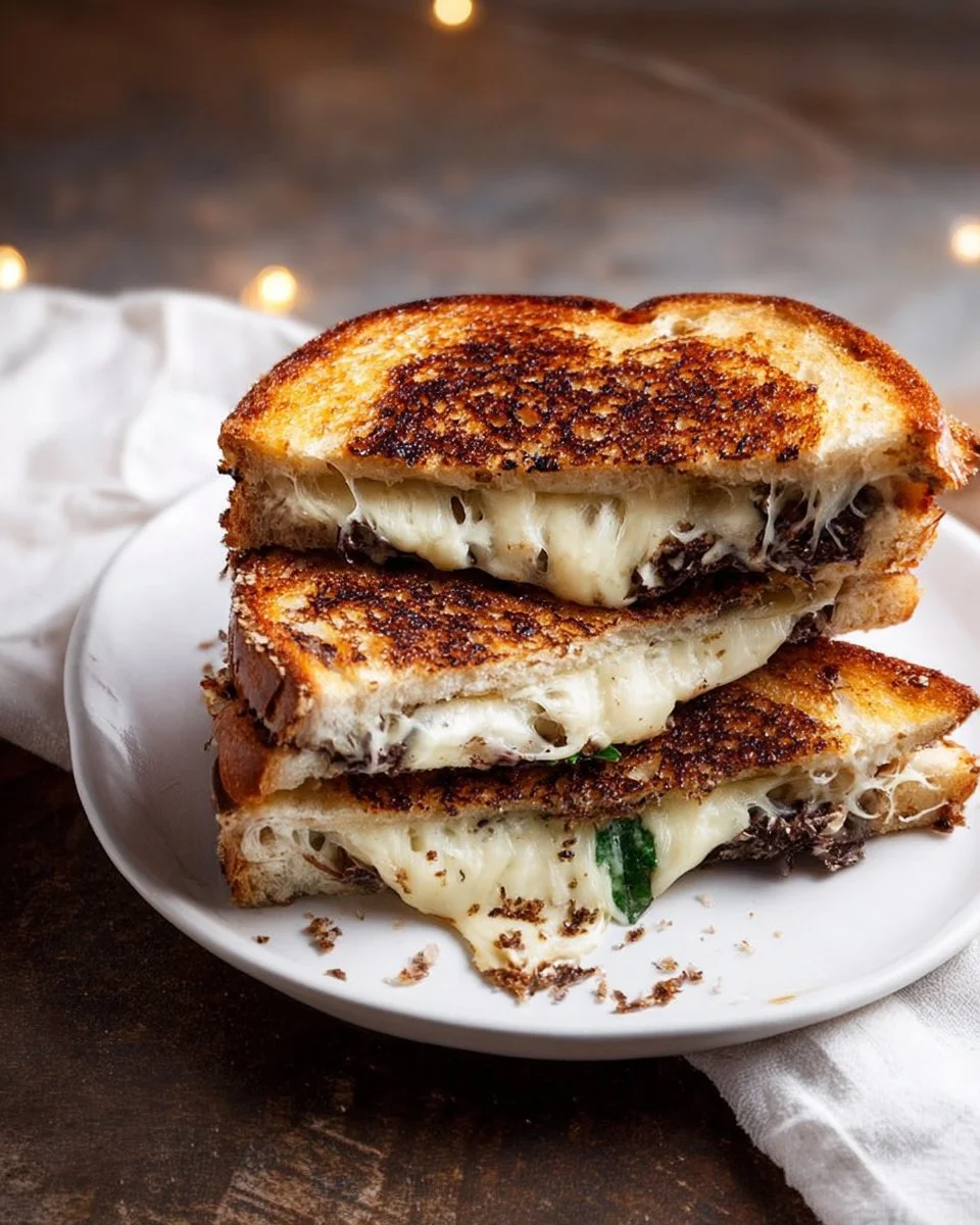 Truffle Grilled Cheese Sandwiches