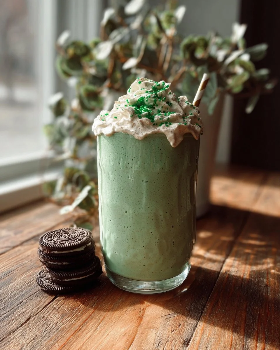 Vegan Shamrock Shake
