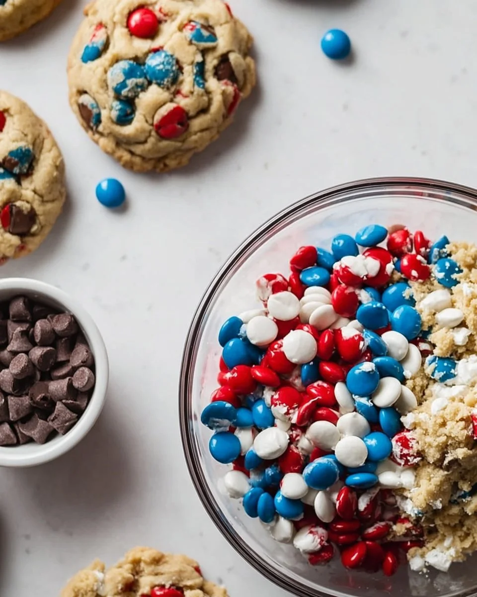 4th of July Monster Cookies