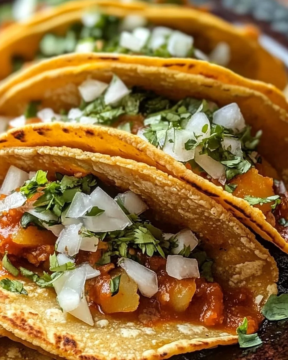 Authentic Potato Tacos