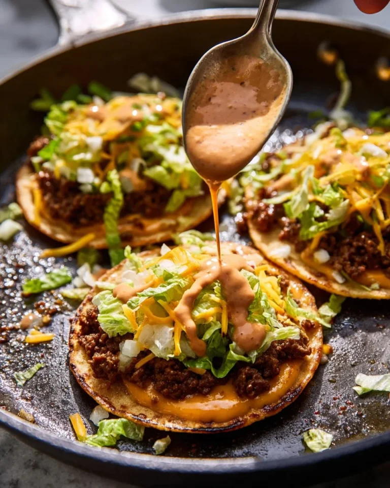 Big Mac Tacos featuring crispy smash burgers in a taco shell.