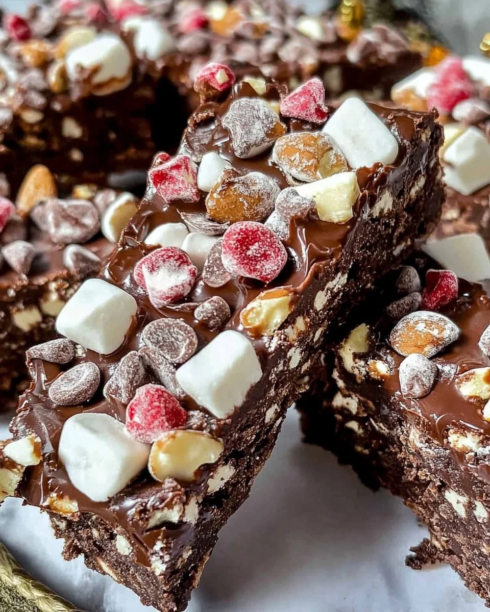 Christmas Rocky Road