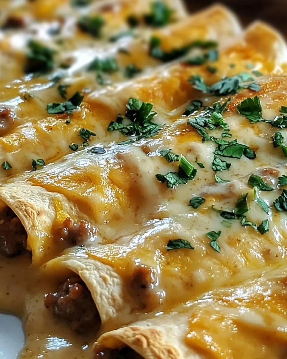Delicious Breakfast Enchiladas with Sausage Gravy Made Easy