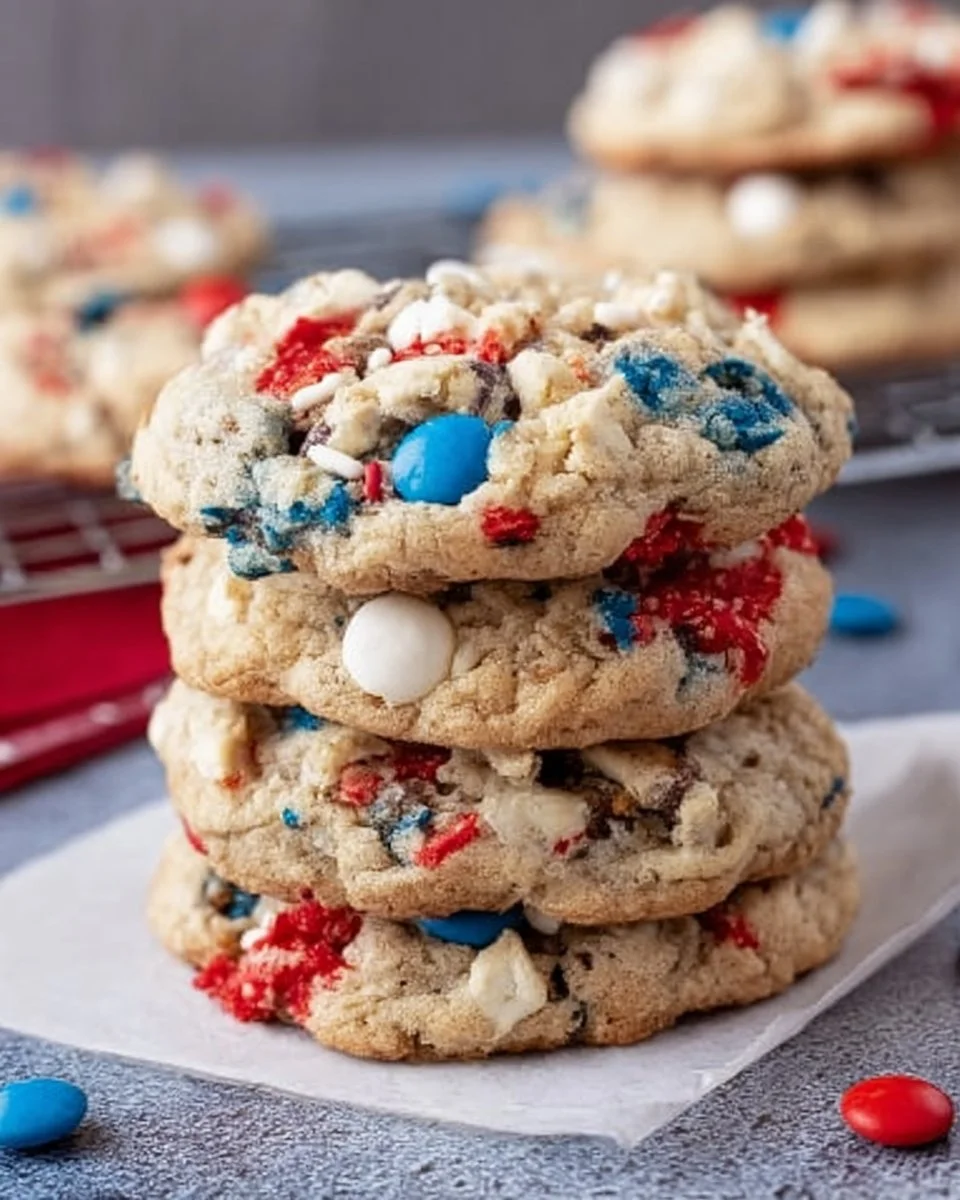 Fireworks Cookies and Cream Cookies