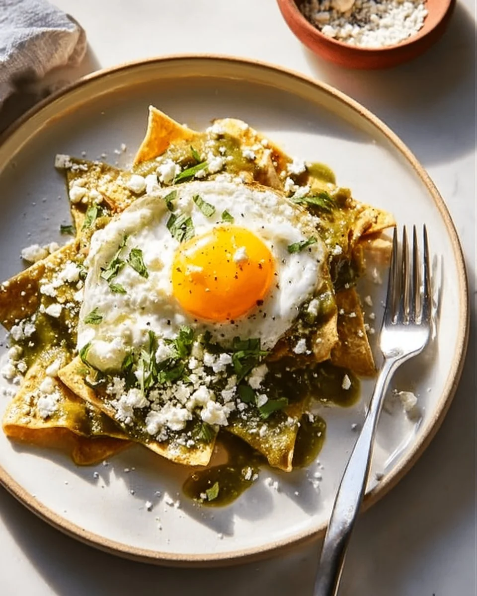 Green Chilaquiles