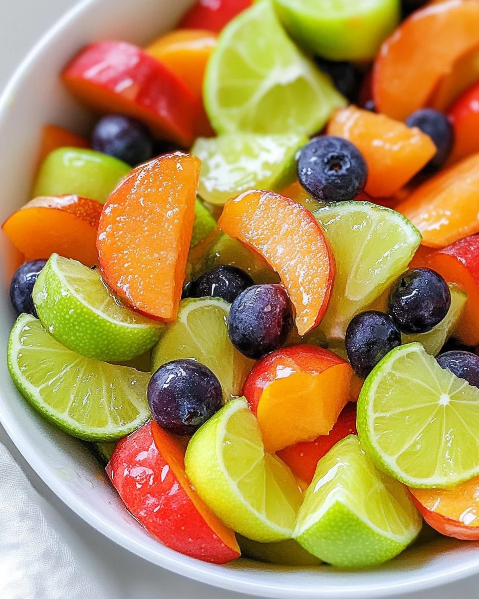 Honey Lime Fruit Salad