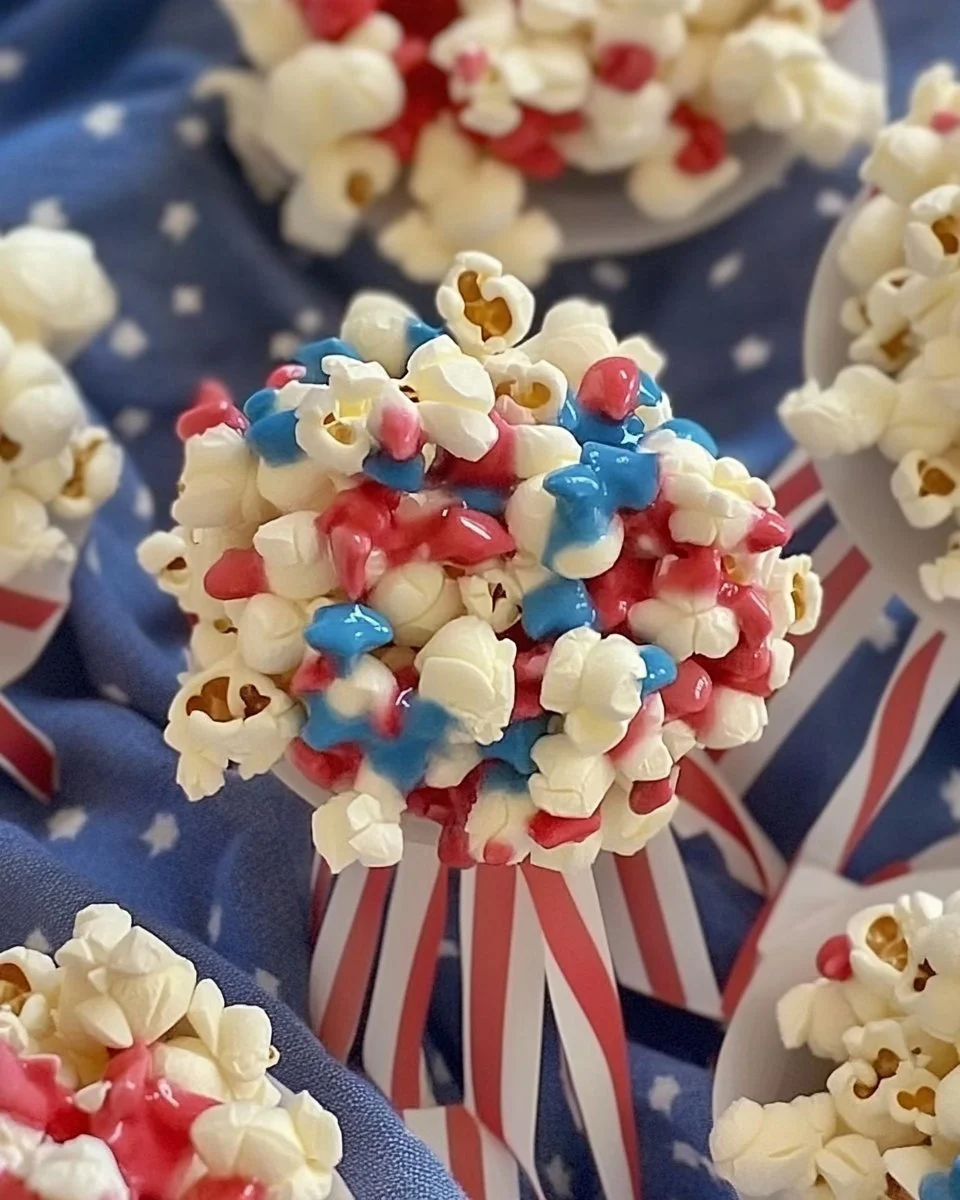 Patriotic Popcorn Pops