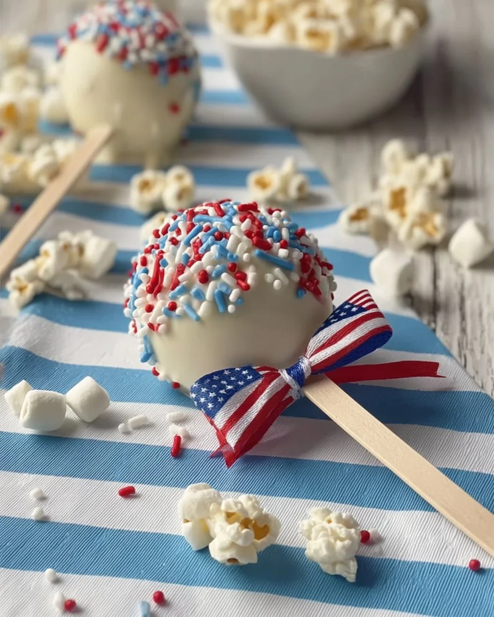 Patriotic Popcorn Pops