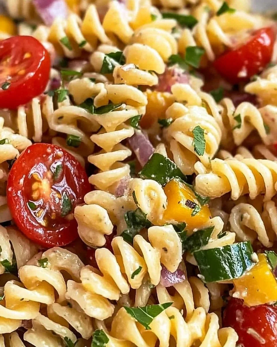 The Best Pasta Salad with Italian Dressing