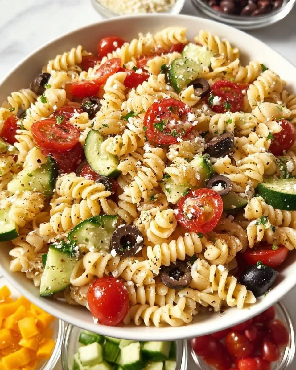 The Best Pasta Salad with Italian Dressing