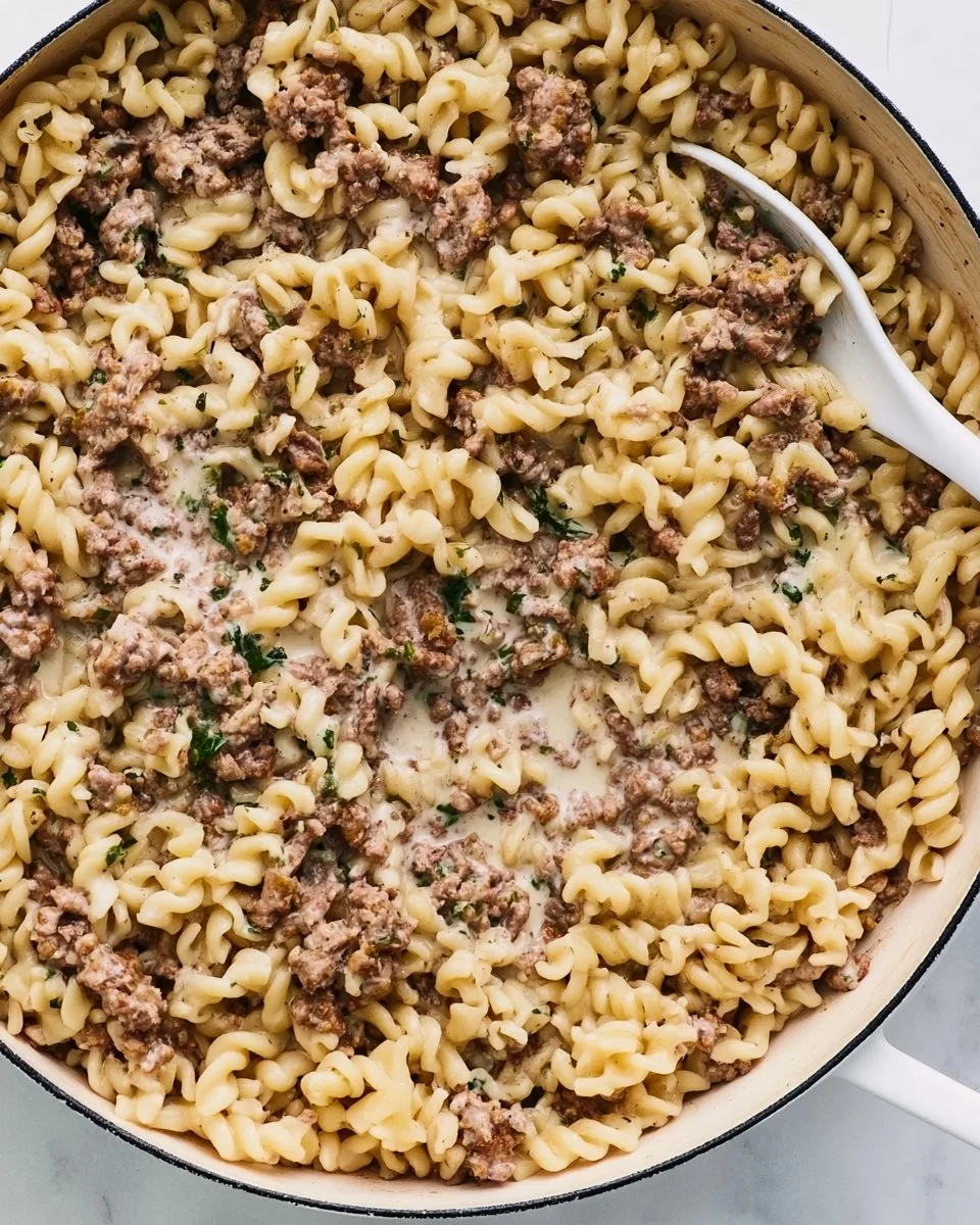 30-Minute Ground Beef Stroganoff