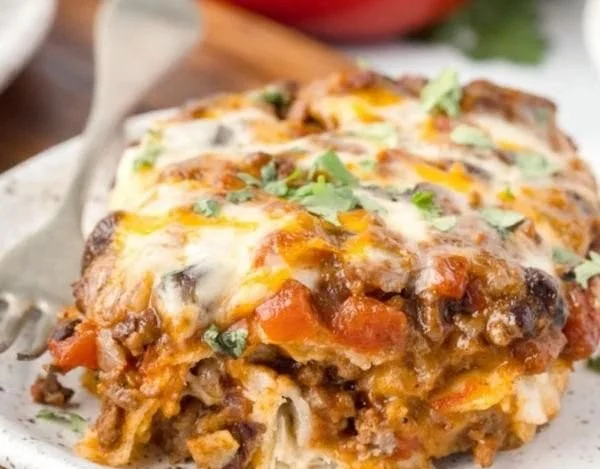 Beef Enchilada Casserole