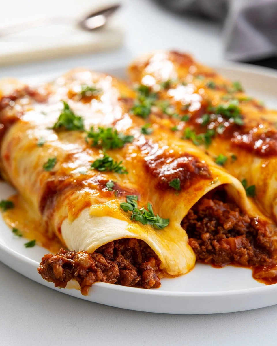 Beef Enchiladas
