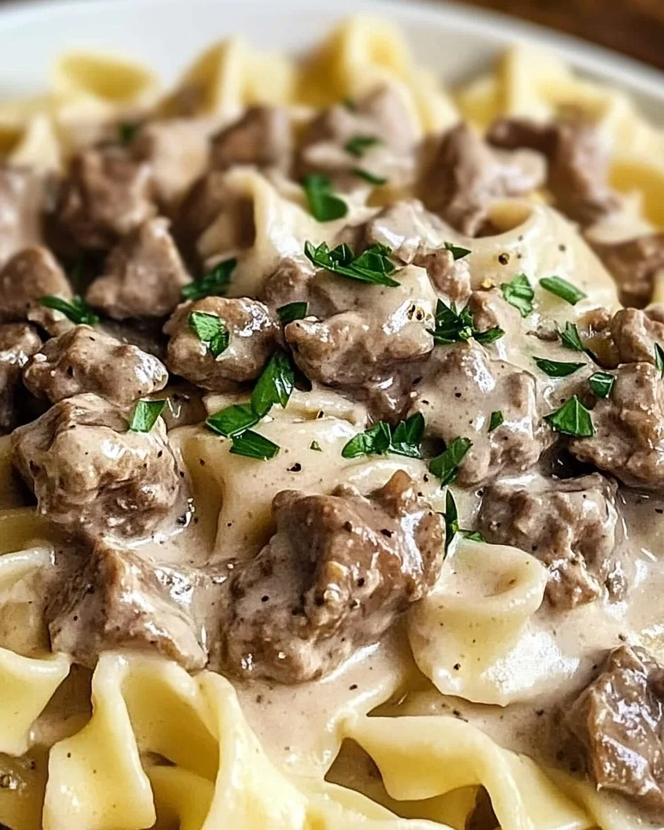 Budget Beef Stroganoff