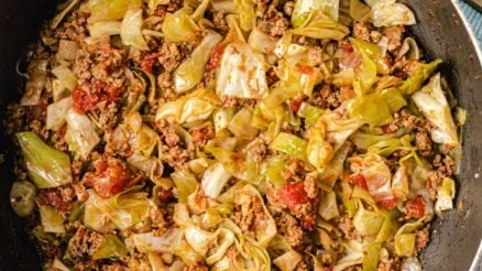 Cabbage and Ground Beef