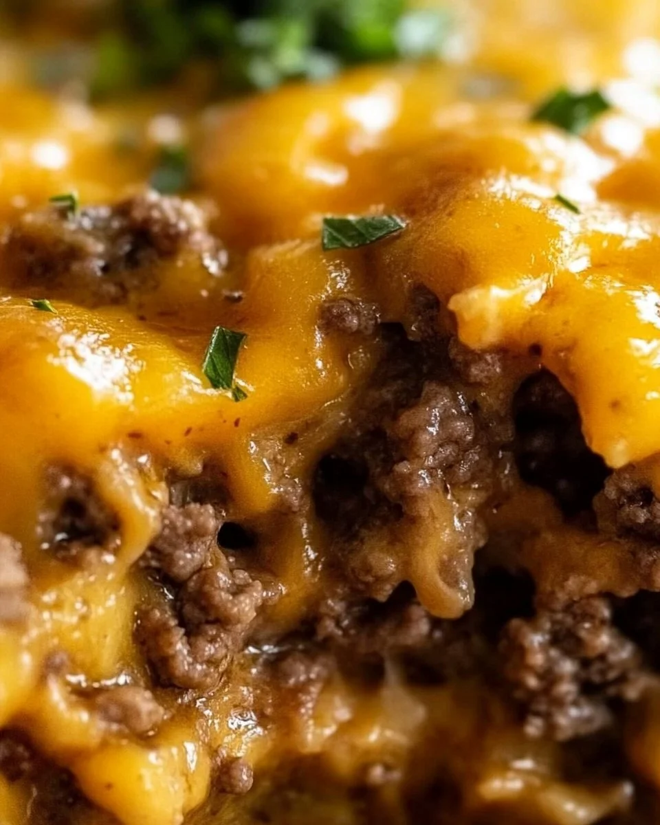 Cheeseburger Casserole