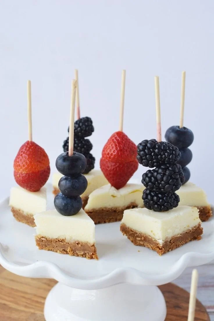 Cheesecake Skewers